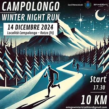 winter night run 2024 a campolongo sull altopiano 