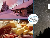 Geführte Schneeschuhwanderung bei Nacht "Stardust at Baito Erio mit Abendessen" - Mezzaselva di Roana, 6. Januar 2024