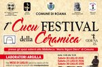 1° CUCU FESTIVAL della CERAMICA, Cesuna di Roana, luglio-agosto 2016