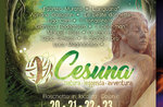 Hölzerne Skulptur Symposium für die Kreation des Parks "Cesuna: Natur, Legende, Abenteuer"-20-23. Juli 2017