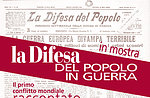 "The defence of the people at war", exhibition in Canove, Altopiano di Asiago